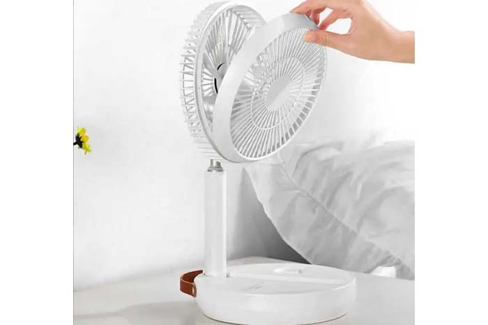 Quạt tích điện gấp gọn 3Life/Guzi 008